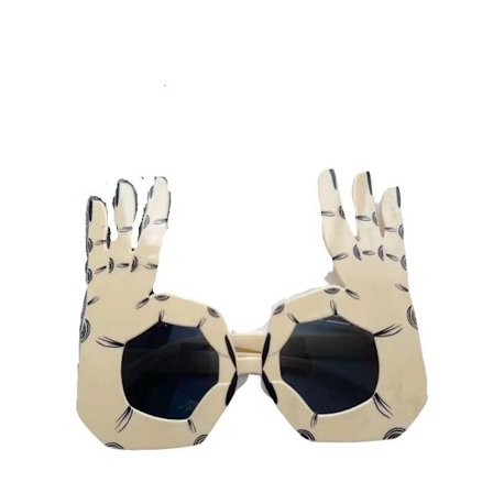 2 st roliga gest OK-glasögon solglasögon Halloween-fest rekvisita