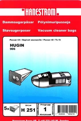 HANESTRÖM Dammsugarpåsar HUGIN 906