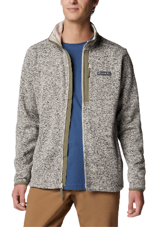 Columbia Sweater Weather Full Zip Tröjor Herr Grå M