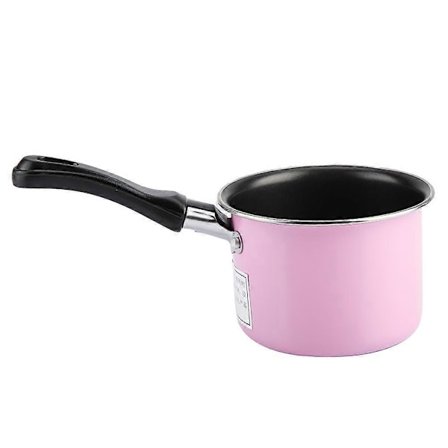 Mini Färgglad Mjölkkanna Non-stick Kastrull Praktisk Bekväm Soppkastrull (Rosa)