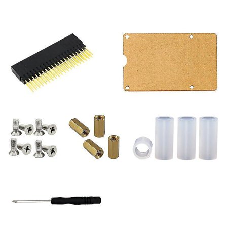 Gpio 2x20-pin(40pin) Erittäin korkea naaraspinottu pinoakseli akryylipohjan kanssa A+ Pi mallille B+ Pi 2 3