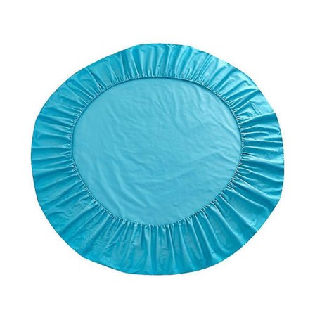 Yksivärinen 100% puuvillaa pyöreä sängyn lakana