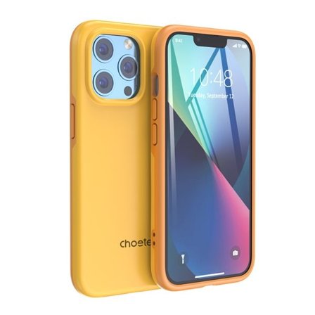 Choetech MFM Anti-drop Case Cover til iPhone 13 Pro Max orange (PC0114-MFM-YE)