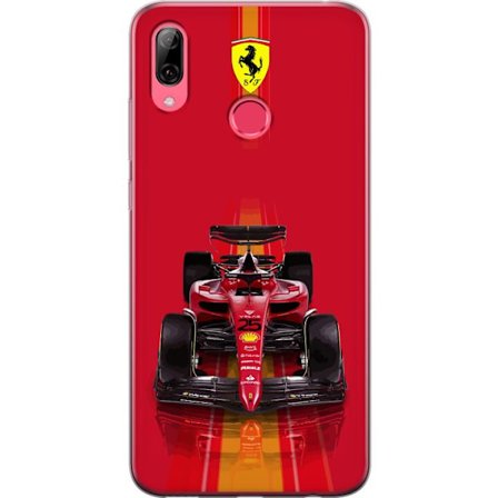 Yhteensopiva Puhelinkuori Huawei Huawei Y7 (2019) Ferrari Formula 1 -auto ikonisessa punaisessa muotoilussa urheilullisella tarkkuudella