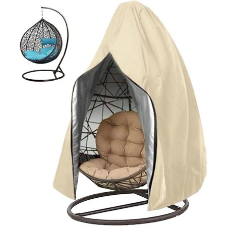 Patio-riippumaton munatuolin suojus, kestävä, kevyt ja vedenpitävä munatuoli