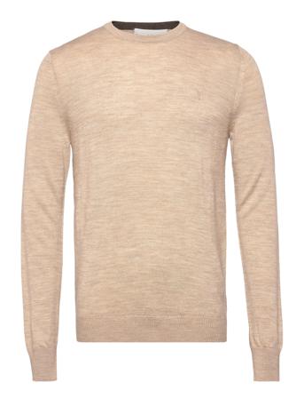 Bs Jupiter Regular Fit Knitwear Beige Bruun & Stengade