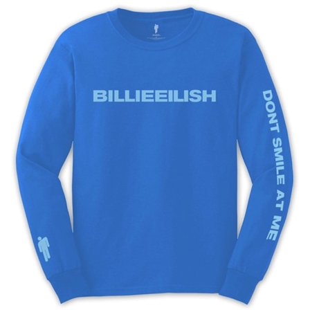Billie Eilish Unisex Vuxen Don ́t Smile At Me Långärmad T-shirt