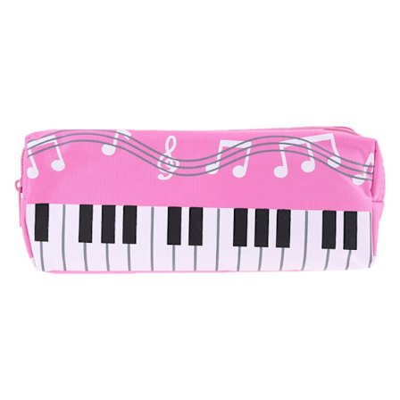 Musikknoter Piano Keyboard Blyant for etui Stor kapasitet Pennevesker Skrivesaker Kontorskolestudentgaver