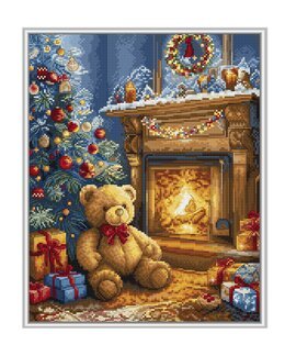 Broderikit Tavla Julen kommer