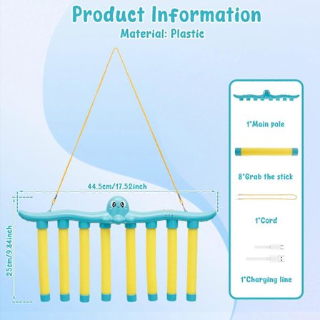 Challenge Falling Sticks Spel Barn Stick Fånga Leksak Träning Reaktion Hand Öga Pedagogisk Föräldra-Barn Interaktiv Leksak Sport[HK]