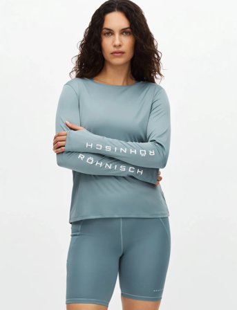 Röhnisch Team Logo Long Sleeve - Blue - XL