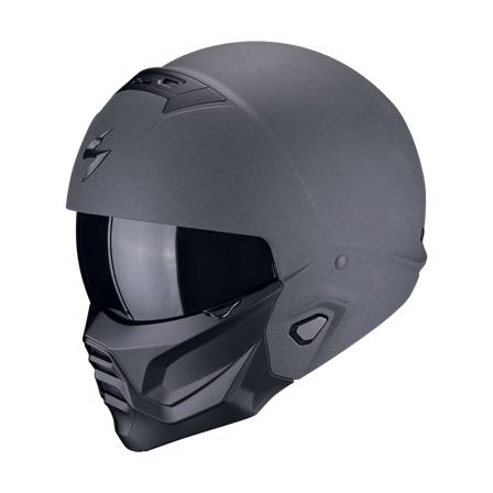 Casco Modulare Scorpion EXO-Combat II Solid Grigio Scuro M
