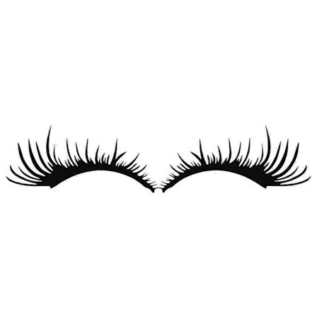 Auton ajovalojen ripsien tarrat, 1 pari, ajoneuvon ajovalojen koristeelliset tarrat