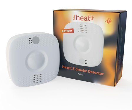Heatit Z-Smoke Detector Batteridrevet