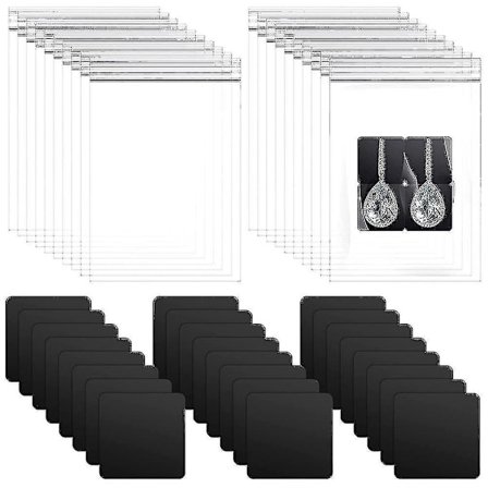 100 anti-anløbningstabletter og 100 smykkeplast til opbevaring