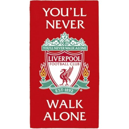 Liverpool FC You'll Never Walk Alone -kylpypyyhe