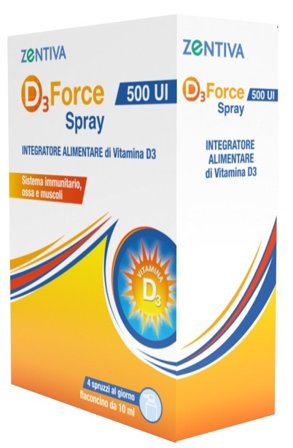 Zentiva D3 Force 500UI Spray 10ml