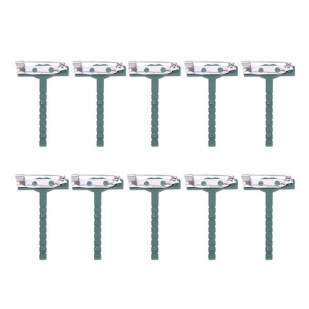 10 Stk DIY Art Flower Broche Holder Fast Clip T Shape Trekant