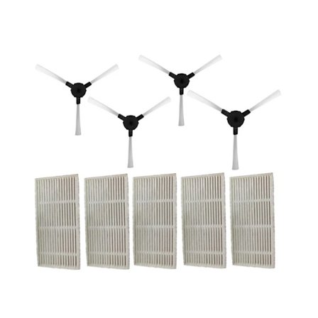 Robotdammsugare Hepa Filter sidoborste för Grunn I2 Robotdammsugare Reservdelar Tillbehör