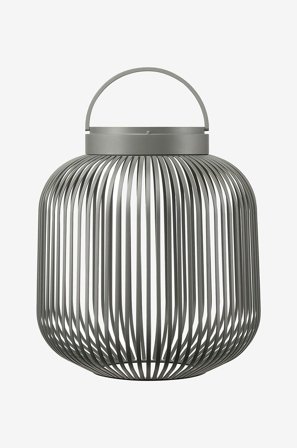 Blomus - LED-lampa Lito M 30,5 cm - Grå - Uppladdningsbara lampor - Från Homeroom