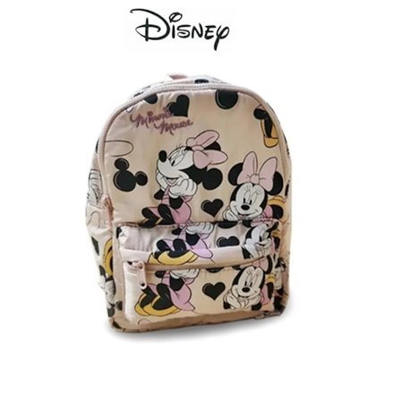 Uusi Disney Mikki Hiiri -sarjakuva muotireppu Naisten Minnie Canvas -koululaukku Muoti suurikokoinen reppu tytöille Mochila
