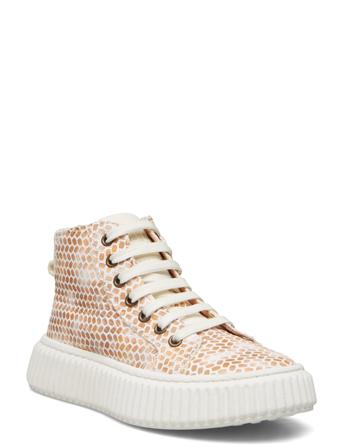 Bisgaard Debbie L Høye Sneakers Creme Bisgaard*Betinget Tilbud
