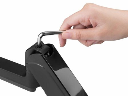 Equip 17"-27" Triple Monitor Desk