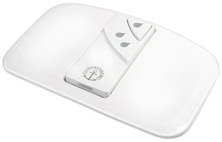 Gustavsberg Nordic Duo 300 Cisternlock vit, plast, Badrum