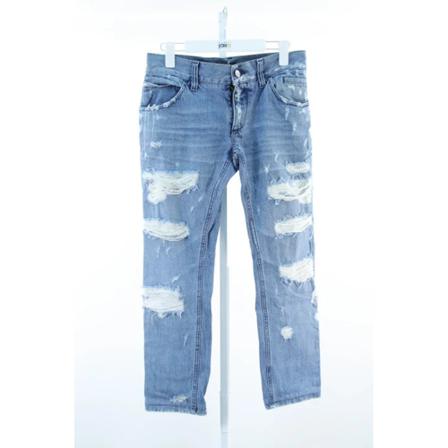 Dolce & Gabbana Pre-owned Pre-owned Bomuld jeans Blå, Dame