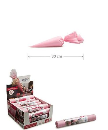 CACAS Sprøyteposer Kids Rosa 10stk 30x17cm