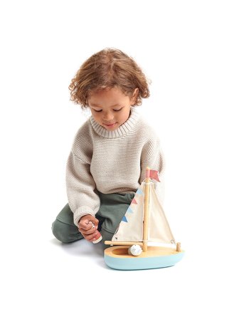 Tender Leaf Sailaway Boat - Multi/patterned - ONE SIZE