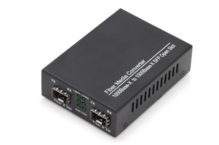 Digitus Professional DN-82133 - medieomformer - 100Mb LAN, 1GbE