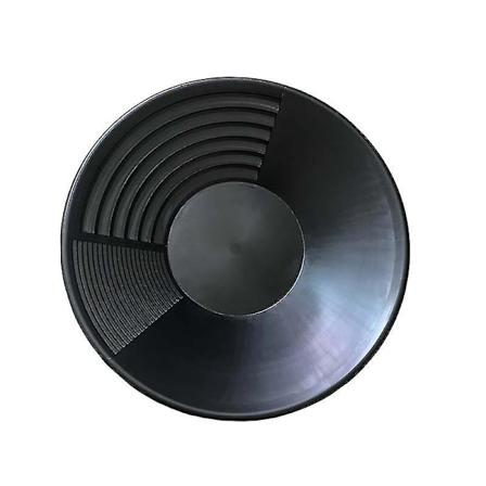 Guldpande Bassin Nugget Mining Dredging Prospektering Sifting Panning 385x80mm Black