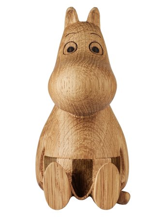 Dsignhouse Moomin Moominmamma Oak Figurine Made By Hand - 10 CM