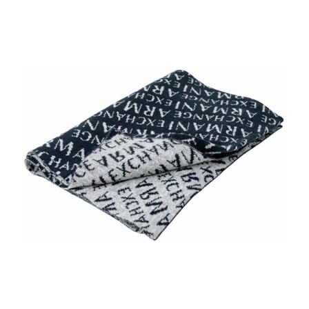Armani Exchange, Winter Scarves Niebieski, Mężczyzna, Rozmiar: ONE Size