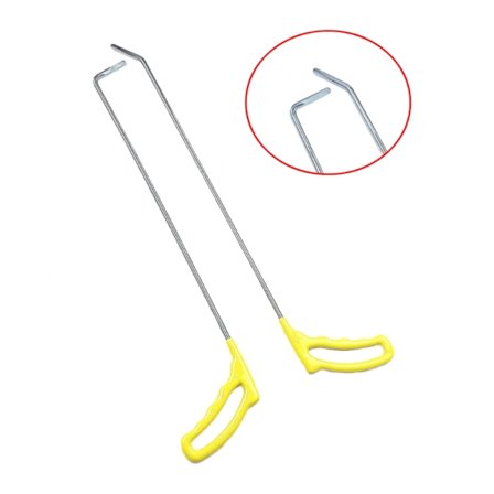 Stenger for fjerning av bulker Krokverktøy Push Rod Bil brekkjern Lakkert bulkerparasjonsverktøy