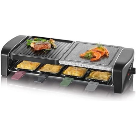 SEVERIN RG9645 Raclette grill 8 personer - Svart