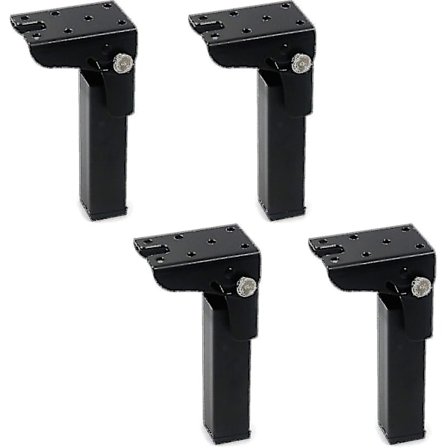 4 stk sammenleggbare bordben 300mm høye jernlås hengsel 90 graders sammenleggbare bordben (200mm)