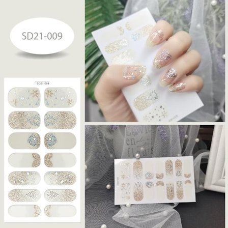 4 STK Nail Stickers Christmas Nail Sticker 9 9