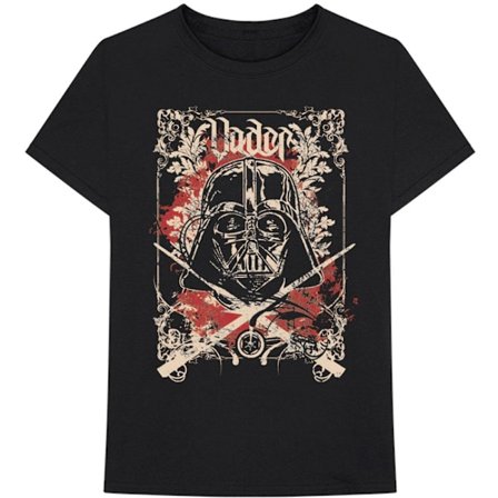 Star Wars Unisex T-Shirt: Vader Décor (Medium)