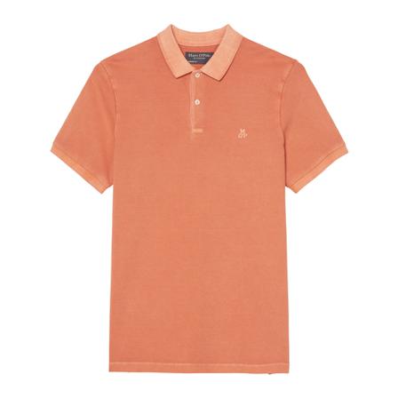 Marc O'polo - Pikétröjor - Orange - Herr - Storlek: S, Herr, Storlek: S