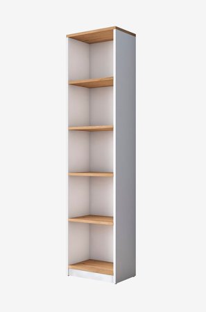 Hanah Home - Reol - Verrol - Hvid - Bogreoler - Fra Homeroom