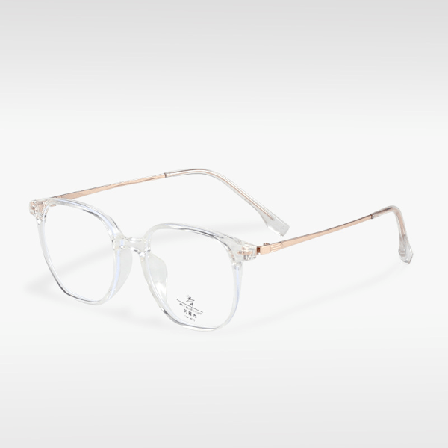 Unisex Blålysbriller Uten Styrke - Hvit Roségull