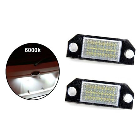Ford Focus 03-08 C-Max 03-10 Led skyltbelysning 6000k