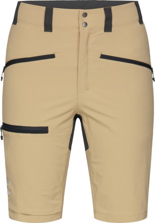 Haglöfs Mid Slim Shorts Women Women hiking shorts Beige 40