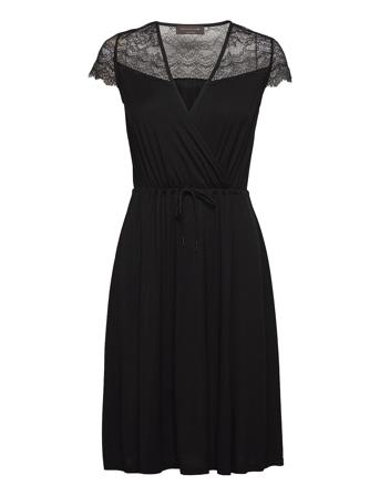 Dress Ss Black Rosemunde