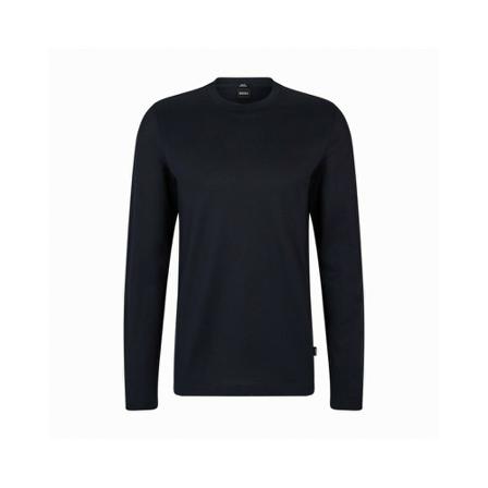 Hugo Boss T-shirt Tenison 36 Blå, Herre Langærmet