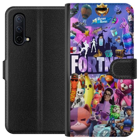 Yhteensopiva Lompakkokotelo OnePlus Nord CE 5G Fortnite kollaasi Victory Royale hahmot skins aarteet värikäs Fortnite pelaamisen suunnittelu