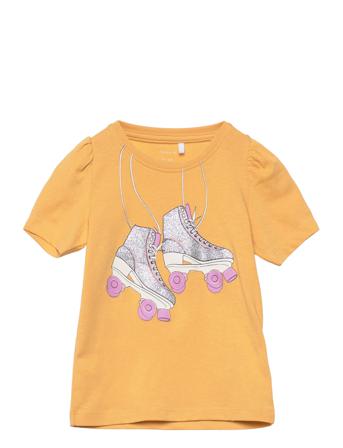 Nmfkuria Ss Top Camp T-shirt Orange Name It