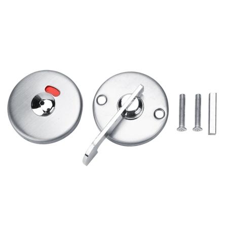 1 set yksityisyyden suojan kuollut pulttisalpa, joka ilmaisee kylpyhuoneen wc:n julkisen wc:n oven lukon